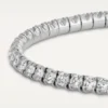 Pulseira Lignes Essentielles, diamantes em corte brilhante