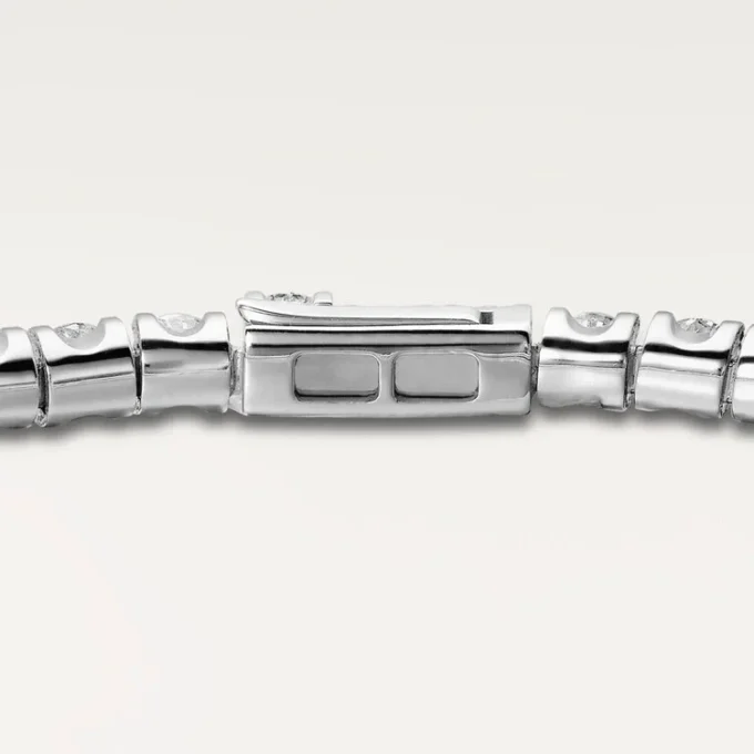 Pulseira Lignes Essentielles, diamantes em corte brilhante