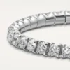 Pulseira Lignes Essentielles, diamantes em corte brilhante