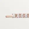 Pulseira Lignes Essentielles, diamantes em corte brilhante
