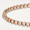 Pulseira Lignes Essentielles, diamantes em corte brilhante