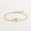Pulseira Love, com corrente