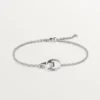 Pulseira Love, com corrente