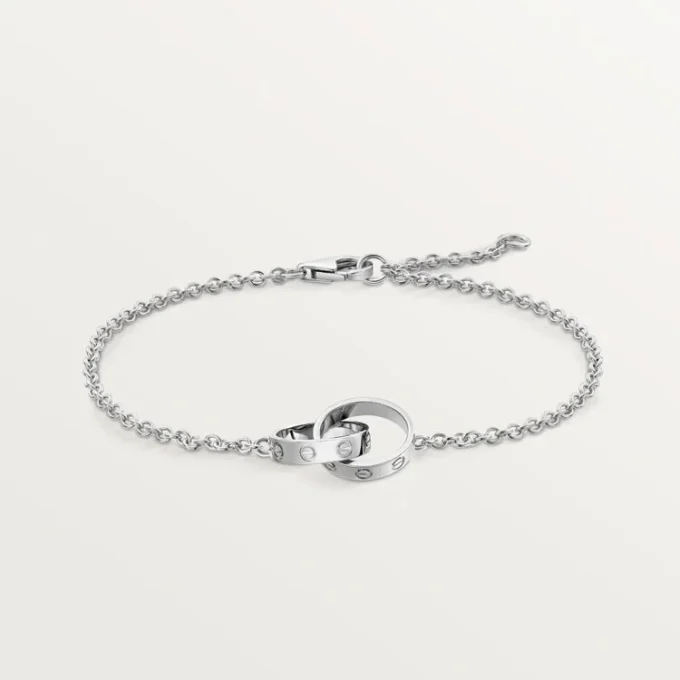 Pulseira Love, com corrente