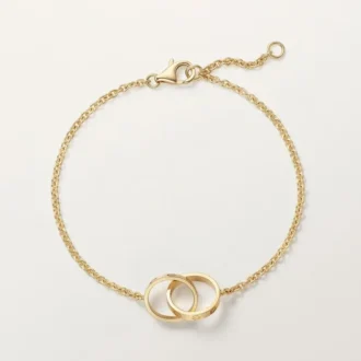 Pulseira Love, com corrente