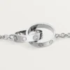 Pulseira Love, com corrente