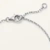 Pulseira Love, em corrente, pavé