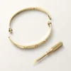 Pulseira Love, Modelo Clássico, 4 Diamantes