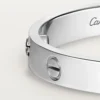 Pulseira Love, Modelo Clássico, 4 Diamantes