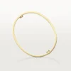 Pulseira Love, Modelo Clássico, 4 Diamantes