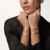 Pulseira Love, Modelo Clássico, Escovada