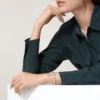 Pulseira Love, Modelo Clássico, Pavé, Cerâmica