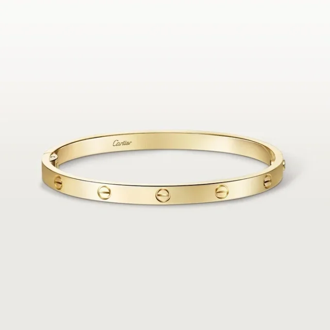 Pulseira Love, modelo médio