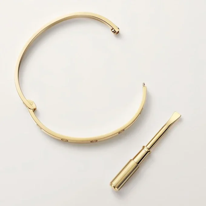 Pulseira Love, modelo médio