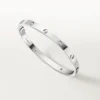 Pulseira Love, modelo médio, 4 diamantes