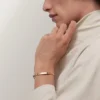 Pulseira Love, modelo médio, 4 diamantes