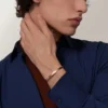 Pulseira Love, modelo médio, 4 diamantes