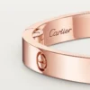 Pulseira Love, modelo médio, 4 diamantes
