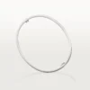 Pulseira Love, modelo médio, 4 diamantes