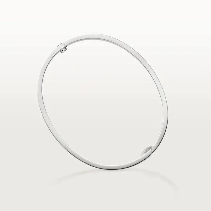 Pulseira Love, modelo médio, 4 diamantes