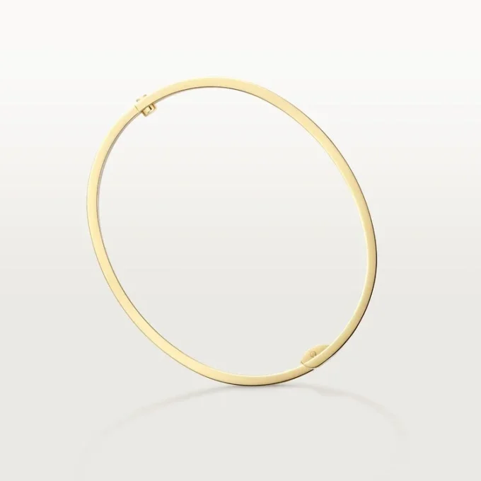 Pulseira Love, modelo pequeno, 10 diamantes