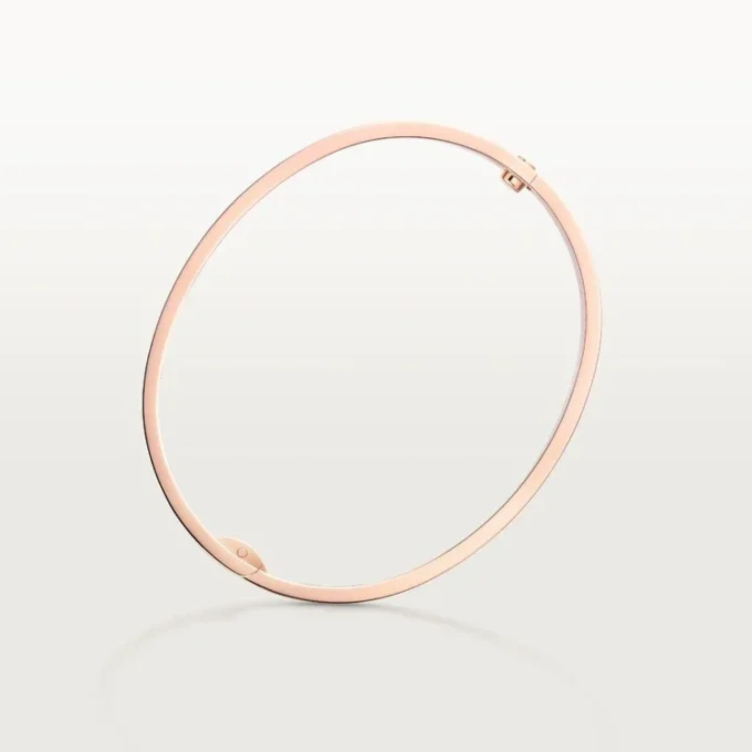 Pulseira Love, modelo pequeno, 10 diamantes