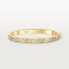 Pulseira Love, modelo médio, pavé