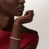 Pulseira Love, modelo médio, pavé