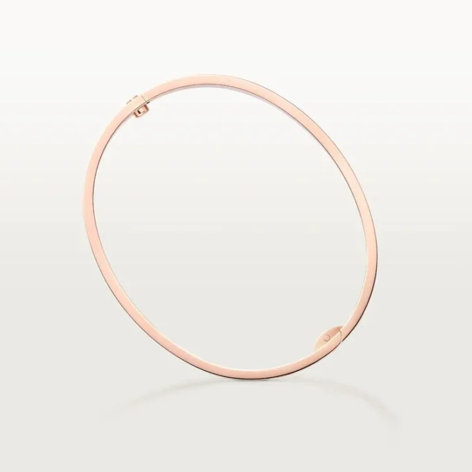 Pulseira Love, modelo médio, 4 diamantes