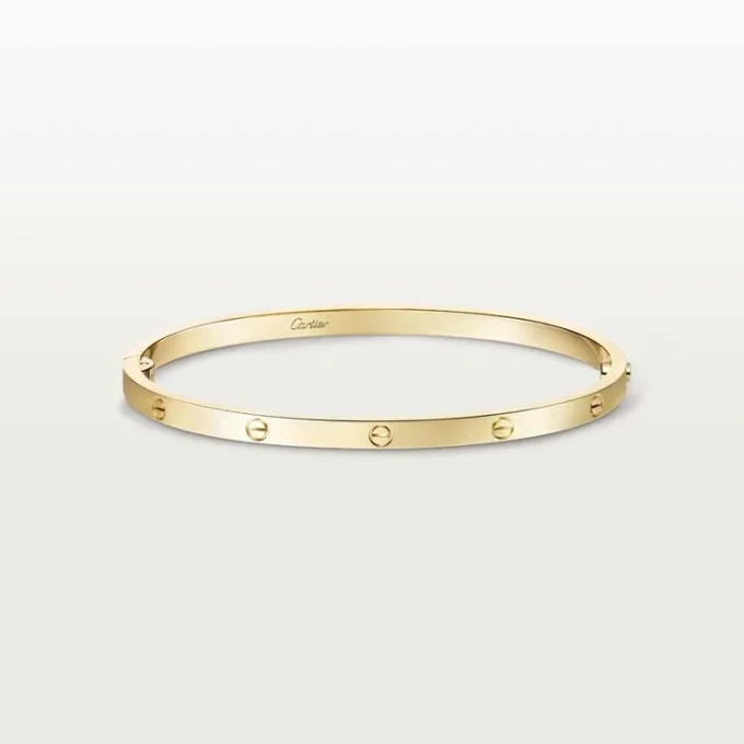 Pulseira Love, modelo pequeno