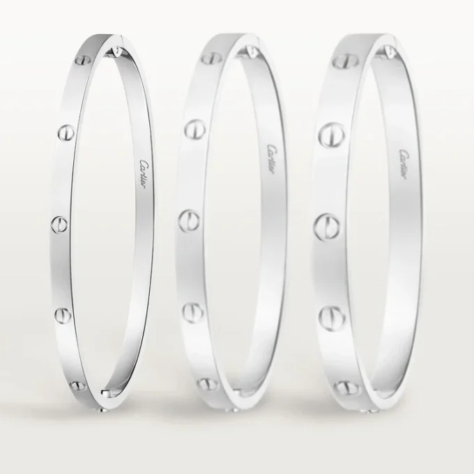 Pulseira Love, modelo pequeno