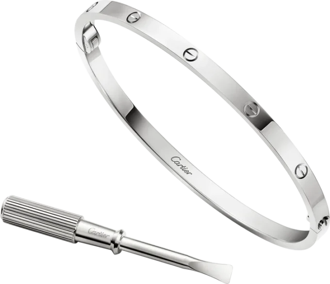 Pulseira Love, modelo pequeno