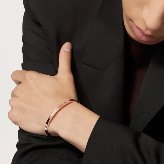 Pulseira Love, modelo pequeno