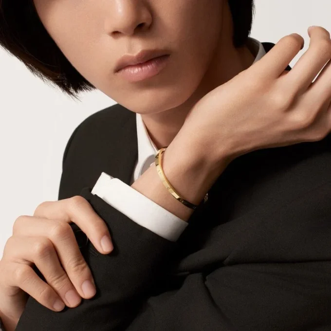 Pulseira Love, modelo pequeno