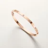 Pulseira Love, modelo pequeno, 6 diamantes