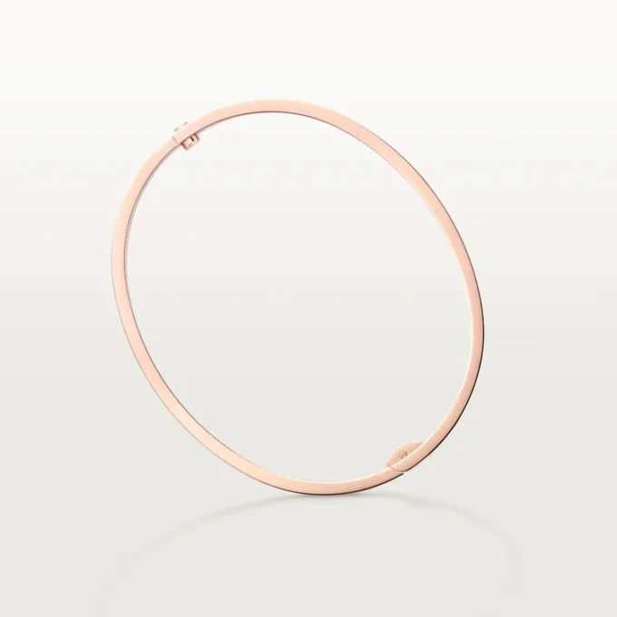 Pulseira Love, modelo pequeno, 6 diamantes