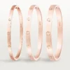 Pulseira Love, modelo pequeno