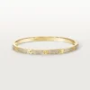 Pulseira Love, modelo pequeno, pavé