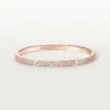 Pulseira Love, modelo pequeno, pavé