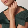 Pulseira Love, modelo pequeno, pavé