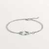 Pulseira Love – Ouro Branco, Diamantes – Cartier