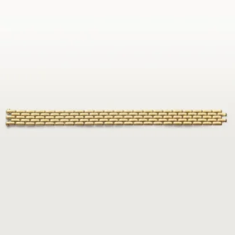 Pulseira Maillon Panthere, cinco fileiras