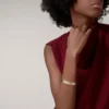 Pulseira Maillon Panthere, cinco fileiras