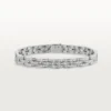 Pulseira Maillon Panthere, Três Filas, Pavé