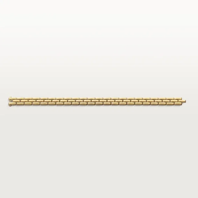 Pulseira Maillon Panthere, três fileiras