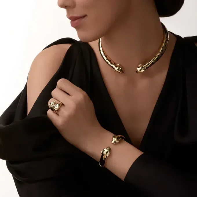 Pulseira Panthere De Cartier, articulada