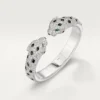 Pulseira Panthere De Cartier, articulada, com pavé