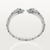Pulseira Panthere De Cartier, articulada, com pavé