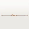 Pulseira Panthere de Cartier, com corrente, diamantes