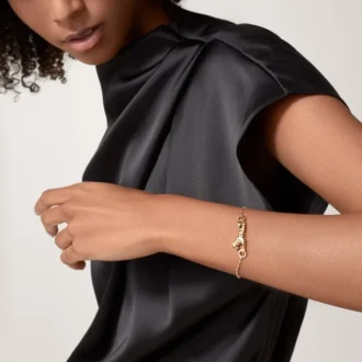 Pulseira Panthere De Cartier – Ouro amarelo, granadas tsavoritas, diamantes – Cartier